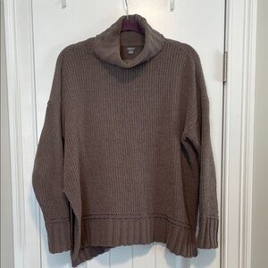 aerie Brown Turtleneck Sweater